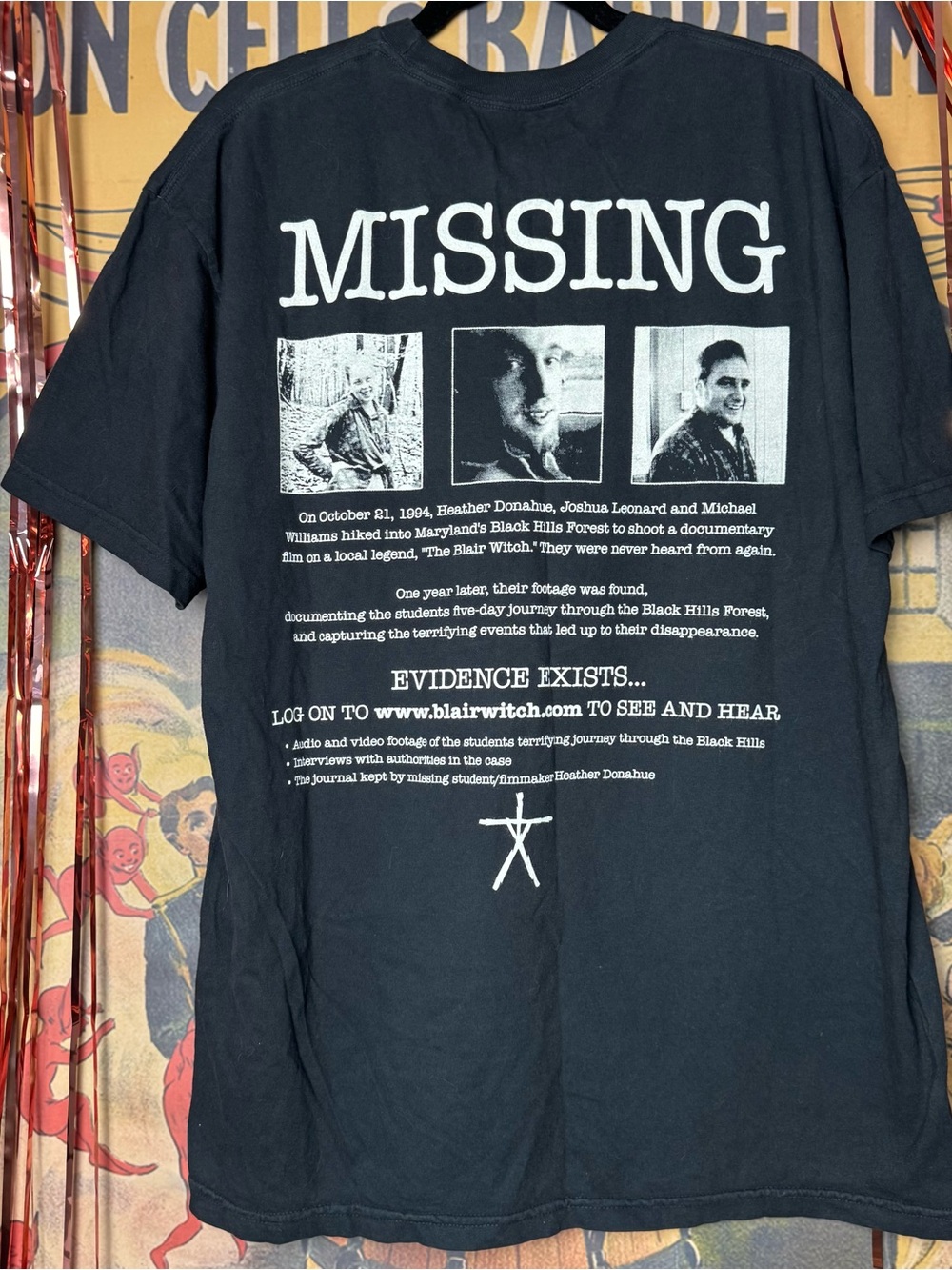 The Blair Witch Project Studio House Designs T-Shirt - Picture 2 of 4